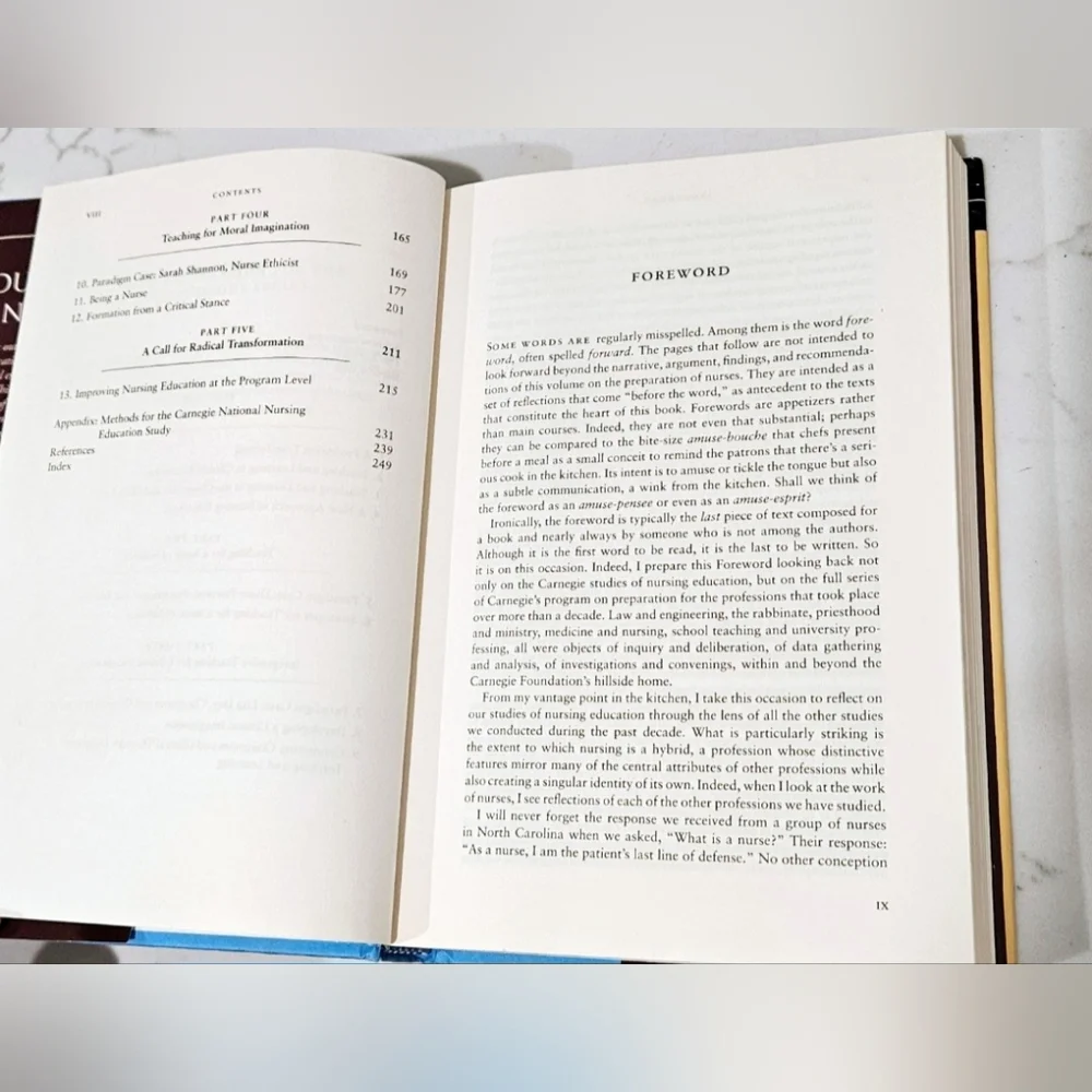BOGO Educating Nurses A Call For Radical Reform Hardcover Book